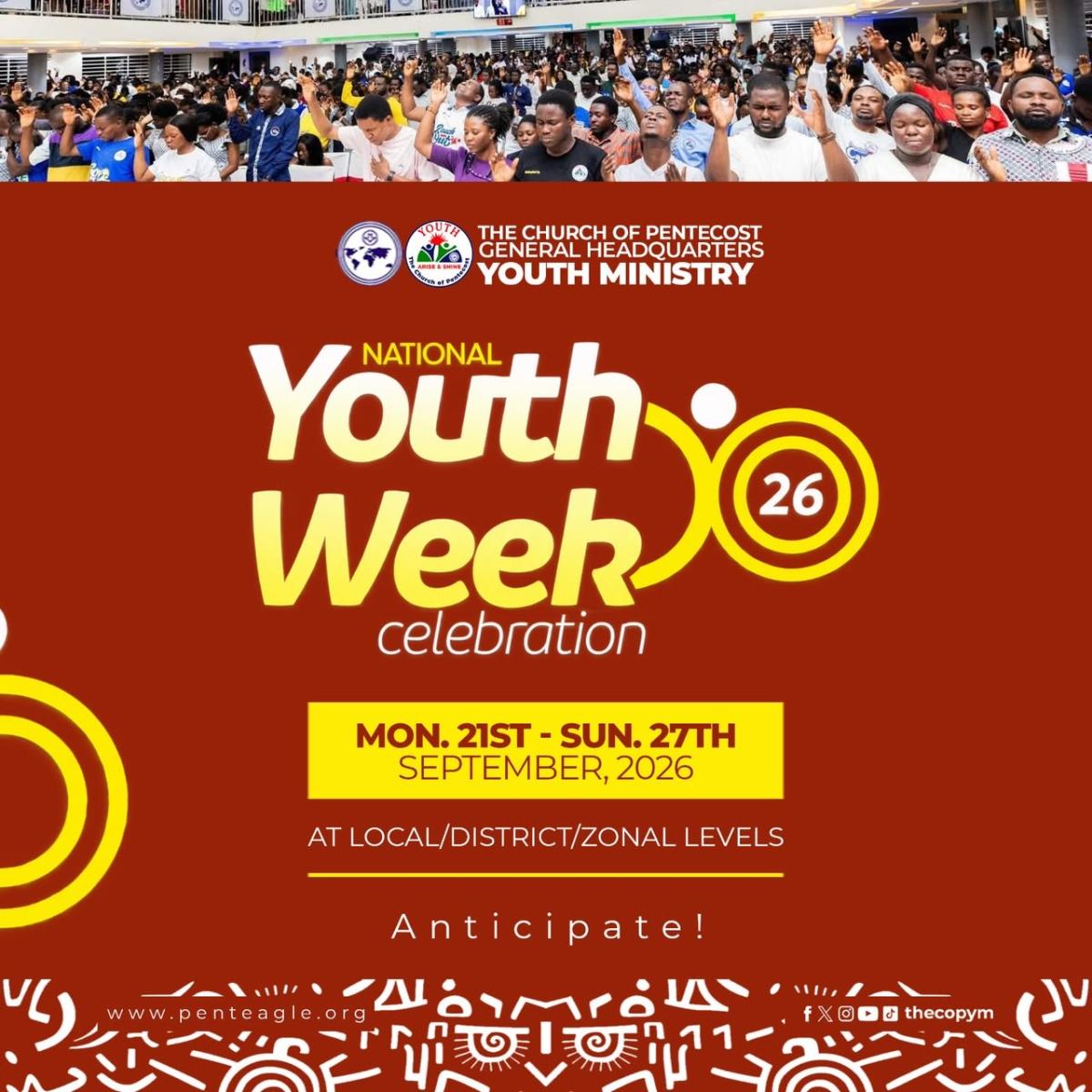  National Youth Ministry Week Celebration